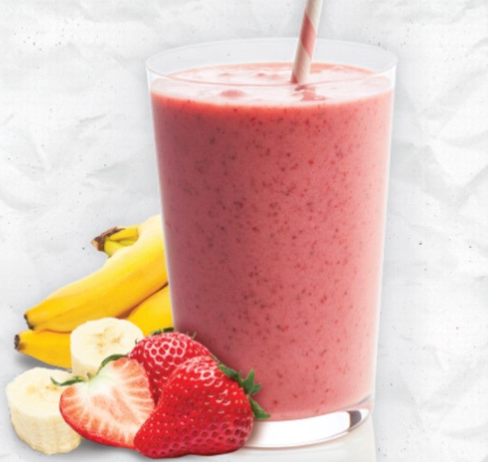 Strawberry Banana Beach City Smoothies